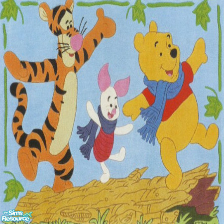 Sims 2 — Pooh - 2 by Astarta — Winnie the Pooh rug set