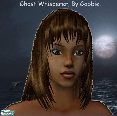 Sims 2 — Ghost Whisperer. - Individual Item by gobby — Dark Brown - For the 'I can see everything' look