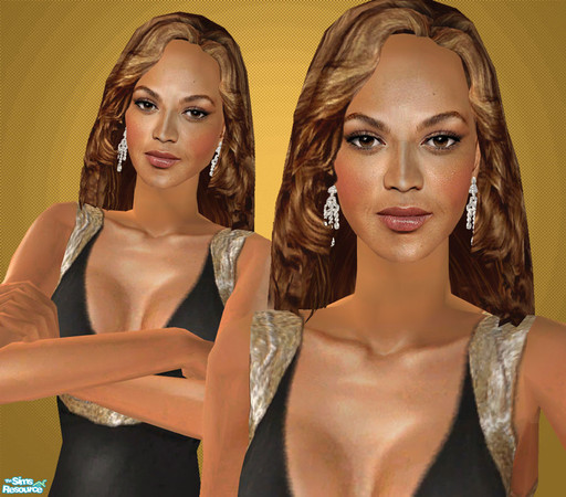 Sims 2 —  by ChazDesigns — The R&B Princess, formerly being in group Destiny\'s Child and now on her solo career.