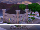 Sims 4 — Bar Willow Creek by Katena-vampirsha — A bar Is part of a medieval castle. In the 21st century it retains an