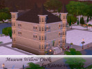 Sims 4 — Castle Museum Willow Creek  by Katena-vampirsha — Once in this castle lived a Royal family. Is now a Museum.