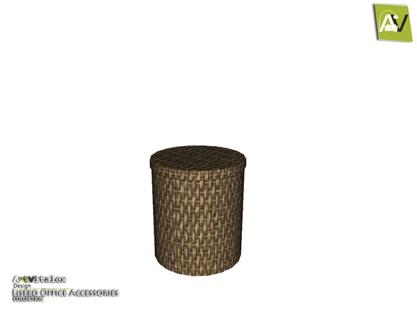 Sims 3 — Lisebo Circle Storage Box by ArtVitalex — - Lisebo Circle Storage Box - ArtVitalex@TSR, Aug 2015