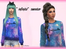 Sims 4 — Infinite Sweater - Spa Day needed by ElyShuri — This is my first creation: - 2 colours - for female sims - teen