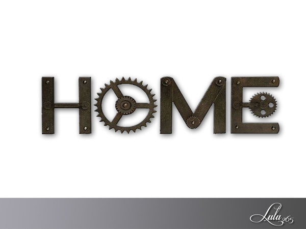 Sims 4 — Lincoln Office Decor HOME by Lulu265 — Part of the Lincoln Office Set 2 colour variations included 