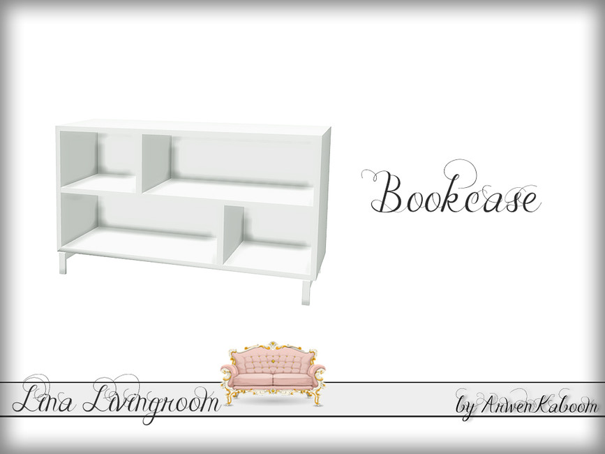 ArwenKaboom's Lina Livingroom Bookcase