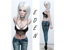 Sims 4 — Eden O'Hara by howrustdevelops — Eden O'Hara I only have the base game installed. No sliders have been used on