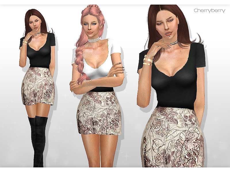 Sims Resource - Slow - Party dress