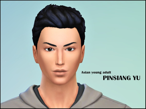 Sims 4 — PINSIANG YU by jeisse197 — Hi! I made a handsome Asian young adult, No Custom Content used/No Sliders/No Skins,