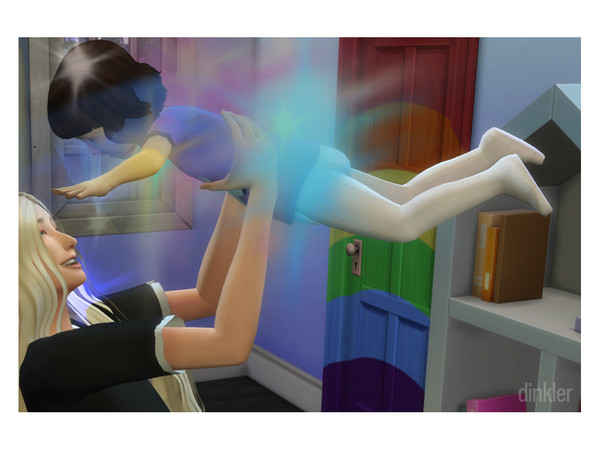 Sims 4 — Toddler Tights Pastel Recolour by nevyx — 4 recolours basegame compatible