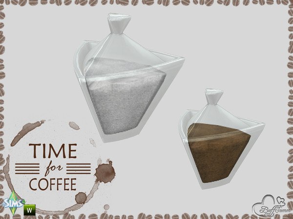 Sims 4 — Time for Coffee Sugar Bowl by BuffSumm — Part of the *Time for Coffee Deco Set*