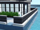 Sims 3 — Modern Houseboat by gemmallouise2 — A beautiful, contemporary, three bedroom Boathouse fit for a family home,