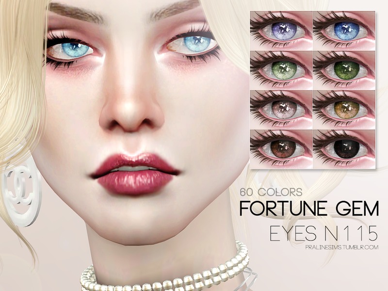 The Sims Resource - Fortune Gem Eyes 115