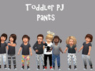 Sims 4 — Toddler PJ Shorts by Bre0524 — Designed toddlers pj shorts/pants