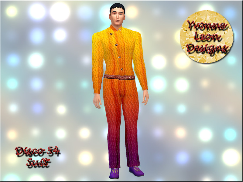 Sims 4 The Sims Resource | Disco 54 Suit by TSR Creator