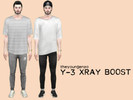 Sims 4 — Y-3 Xray Boost by theyoungenzo — HELLO EVERYONE This is the Adidas Y-3 Xray Zip Boost For male only In its 1
