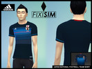 Sims 4 — Japan national football team shirt by FixiSim — Japan national football (soccer) team shirt! Official shirt