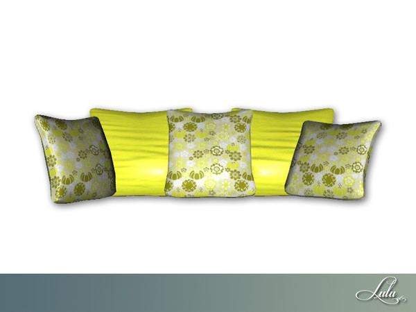Sims 3 — Spring Living Decor Cushions  by Lulu265 — Part of the Spring Living Set Fully CAStable 