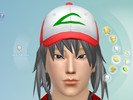Sims 4 — Ash's Hats by onicachan2 — i had an urge to make ash' hats for my sims so i did. they arent perfect but i enjoy