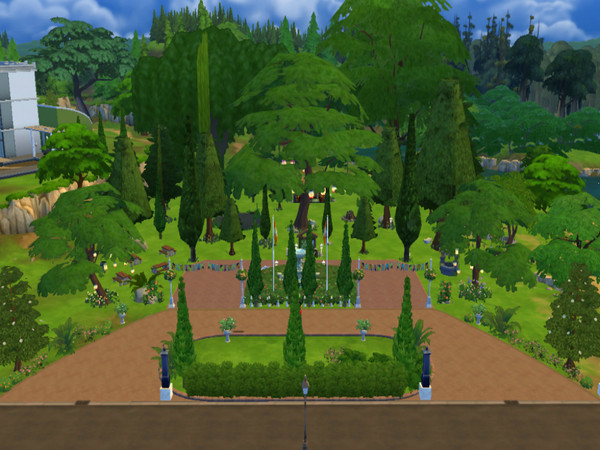 Sims 4 — Parque Nacional  by Queen_Bruk — A park for outdoor activities, for camping and picnic with your family and