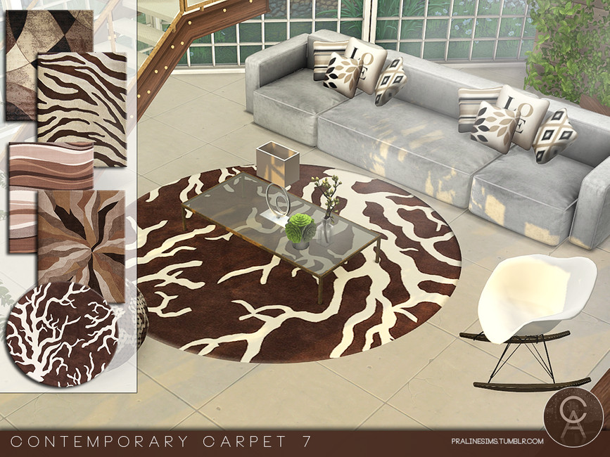 The Sims Resource Contemporary Carpets 7