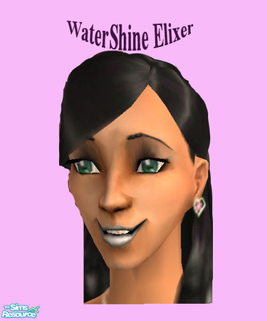 Sims 2 — WaterShine Elixer By Saffron by Saffronzoe — Add some sparkle to your sims soultry pouts with this Magic Moon