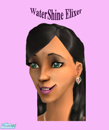 Sims 2 — WaterShine Elixer By Saffron by Saffronzoe — Add some sparkle to your sims soultry pouts with this Vibrant