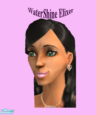 Sims 2 — WaterShine Elixer By Saffron by Saffronzoe — Add some sparkle to your sims soultry pouts with this Rose Star