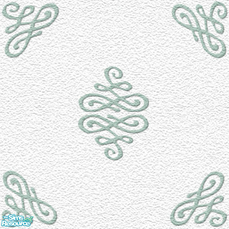 Sims 2 — Provincial Decor-Alabaster deco carpet 2 by froilan — Part of the Provincial Decorating Set-Part 3. Coordinates