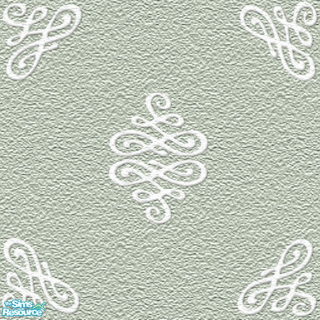 Sims 2 — Provincial Decor-French Blue carpet 3 by froilan — Part of the Provincial Decorating Set-Part 3. Coordinates