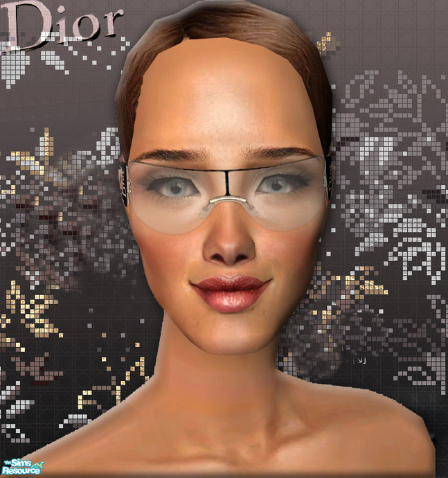 dior rimless eyeglasses