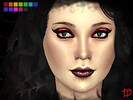 Sims 4 — Gothic lips02_T.D. by Sylvanes2 — Second gothic lips for your sims. From teen to elder and commes in 12