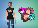 Sims 4 — "Hey I'm Grump..." T-shirt by GrumpyBang — Recoloured t-shirt based off the old Game Grump