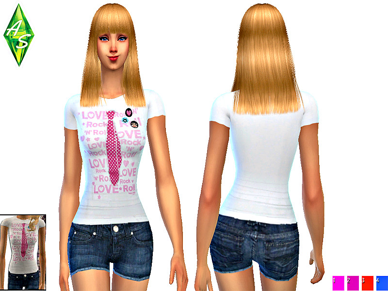 Sims 4 The Sims Resource | Cute outfit by TSR Creator