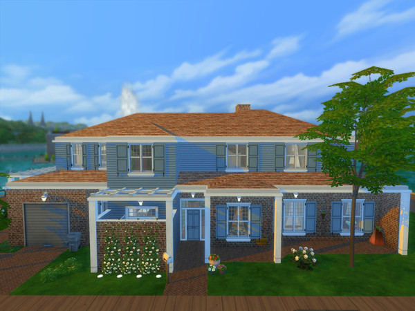 Sims 4 — HazelRose Family Home by leonietjuh94 — The HazelRose is a grande family home with an spectacular open plan