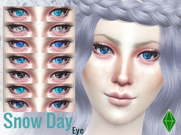 Sims 4 — Snow Day by LJP-Sims — -With 7 Colours -With Custom Thumbnail -Makeup Category Face Paint -For adult Notes