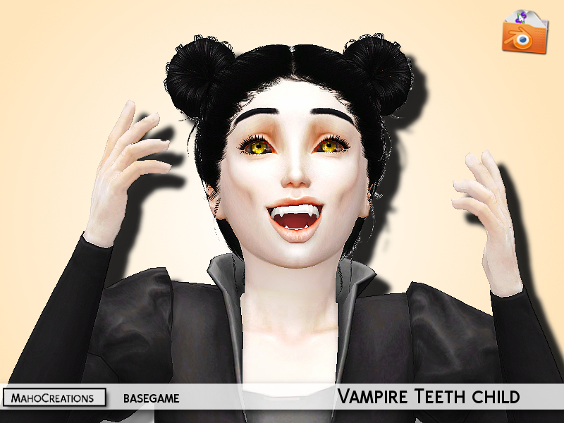Mahocreations Vampire Teeth Child