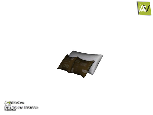 Sims 3 — Fjell Bed Pillows by ArtVitalex — - Fjell Bed Pillows - ArtVitalex@TSR, Sep 2015