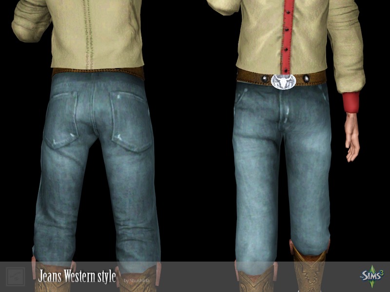 The Sims Resource - Wild West - Clothing