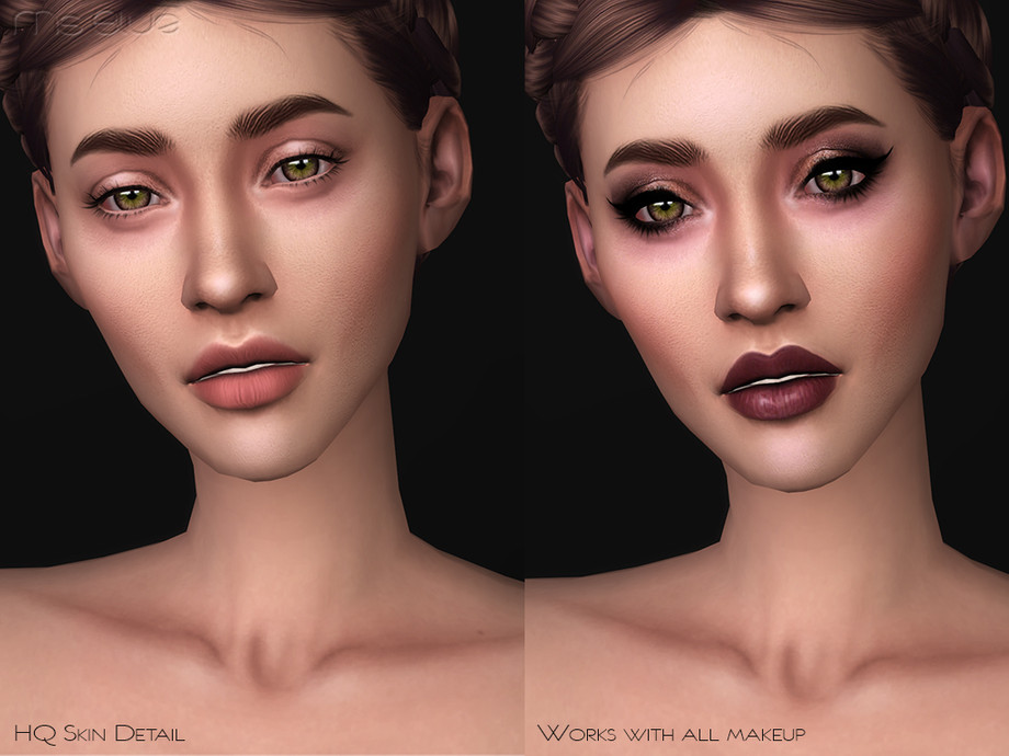 Sims 4 — Mirabelle Skin Overlay HQ by Ms_Blue — - Full skin overlay - Female, Y/A to elder - 3 Versions - HQ compatible -