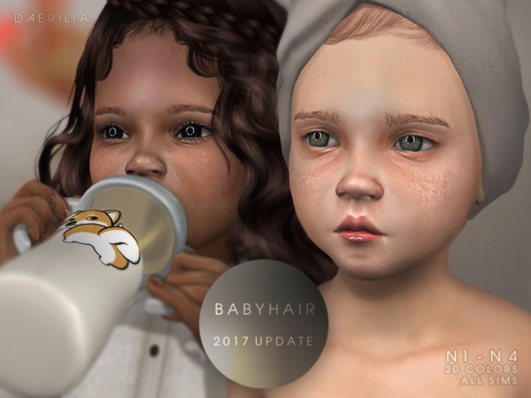 Sims 4 default baby skin