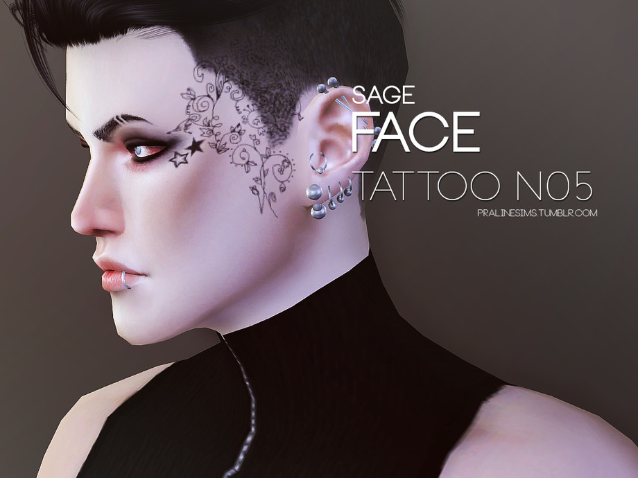 SPELLBOUND  face tattoos by peachyfaerie  The Sims 4 Create a Sim   CurseForge