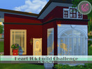 Sims 4 — Heart 10k Build Challenge by PxiPlays — The Heart is a residential lot built in the Willow Creek World which in