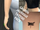 Sims 4 — Lauren Jauregui's Tattoos by Dispositionn — - All of Lauren Jauregui's tattoos as of 11/02/2017 - Found under