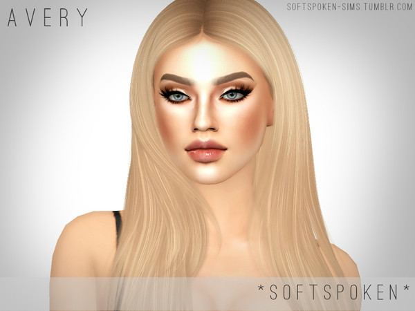 Sims 4 — Avery by Softspoken2 — Hello everyone, some fellow simmers requested if I could upload Avery, so I decided to
