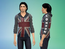 Sims 4 — Union Jack Male Sweater  by GuinevereSims — Mens sweater recolour with Union Jack pattern and