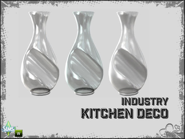 Sims 4 — Kitchen Industry Deco Glas Decanter v1 by BuffSumm — Part of the *Industry Series*