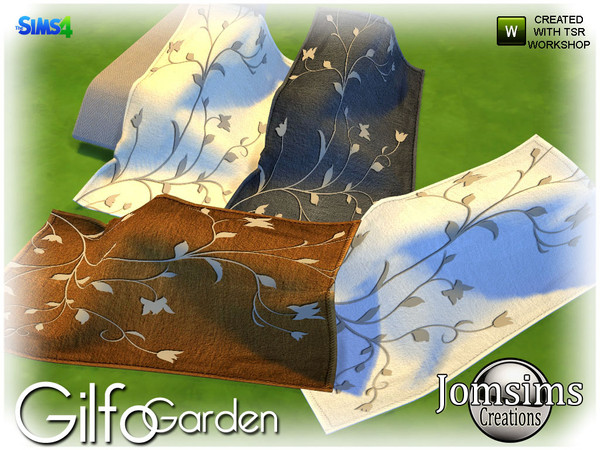 Sims 4 — gilfo plaid deco for lounge loveseat by jomsims — gilfo plaid deco for lounge loveseat