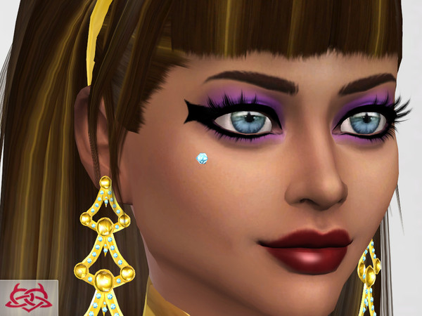 Sims 4 — Cleo Eyeliner by Colores_Urbanos — Monster High - Cleo Eyeliner from Paraguay with love!!!