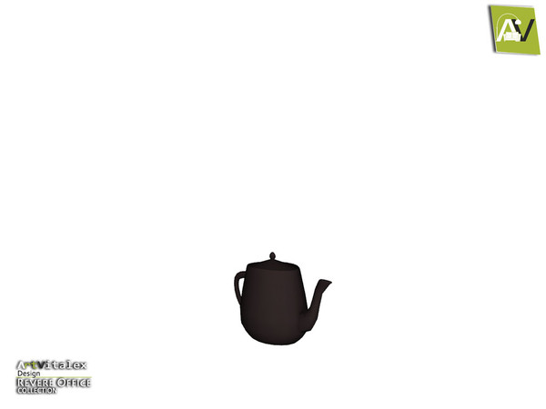Sims 3 — Revere Teapot by ArtVitalex — - Revere Teapot - ArtVitalex@TSR, Feb 2017