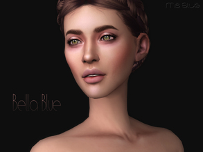 Sims 4 — Bella Blue by Ms_Blue — Bella Blue is a sweet and shy girl who loves to be active and outdoors. She's a bit of a